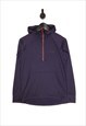 Rab Top-Out Hoodie Size Small In Purple Men's 1/4 Zip