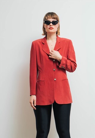 VINTAGE SILK BLAZER