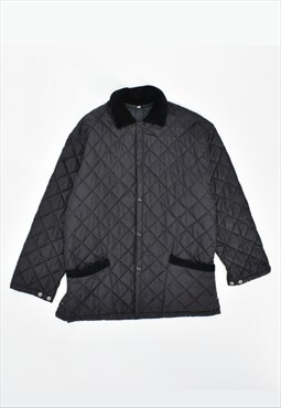 Vintage 90's Quilted Jacket Black