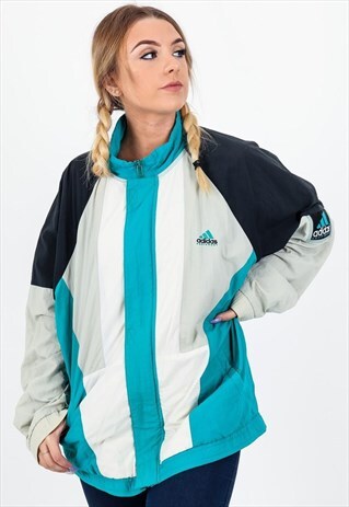 VINTAGE ADIDAS EQUIPMENT TRACK JACKET J1033