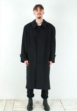 Rover & Lakes XS Wool Trench Long Jacket Over Coat Mac Warm