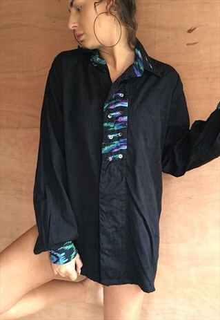 OVERSIZED RETRO 90S 80S VINTAGE UNISEX FESTIVAL SHIRT