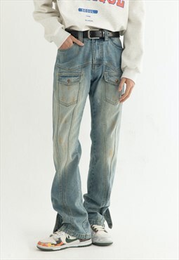 Men's Vintage distressed jeans A Vol.8