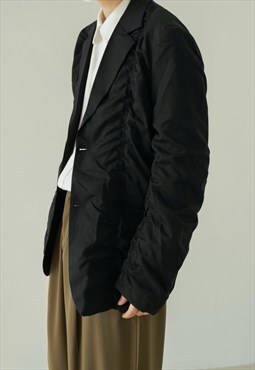 Men's Pleated design suit jacket A VOL.3