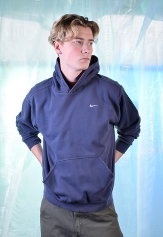 VINTAGE NIKE NAVY HOODIE