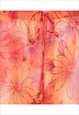 VINTAGE FLORAL PRINT SHEER TROUSERS - W30 L30