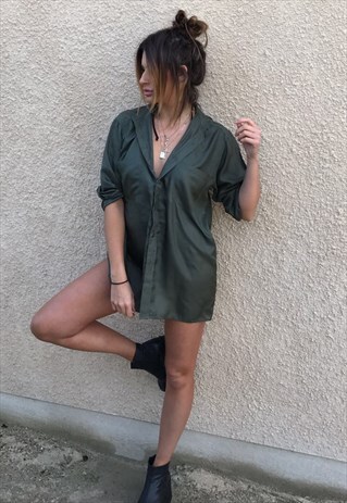PATTERNED OVERSIZED RETRO VINTAGE UNISEX FESTIVAL SHIRT