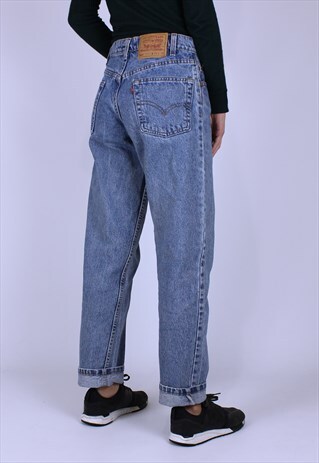 LEVIS MOM JEANS 550 RELAXED FIT W29 MADE IN USA