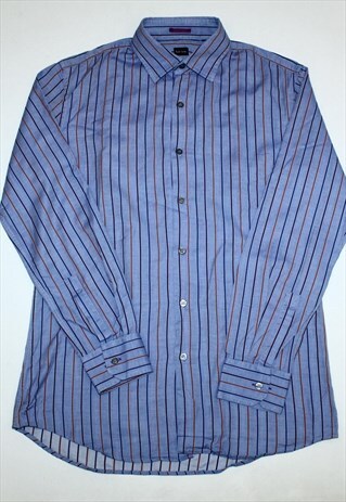 PAUL SMITH LUXURY SIGNATURE STRIPE SHIRT. MADE IN ITALY.