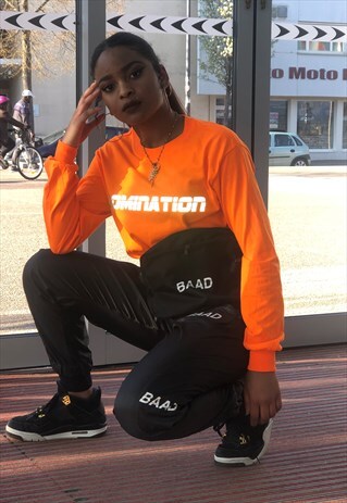 BAAD T-SHIRT LONG SLEEVE ORANGE DOMINATION 3M