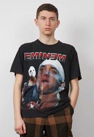 VINTAGE EMINEM MASK BAND T-SHIRT
