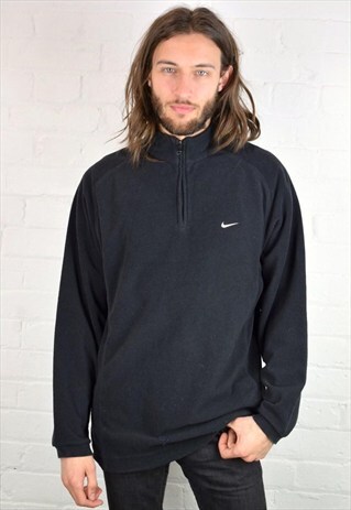VINTAGE 90'S NIKE GOLF 1/4 ZIP FLEECE