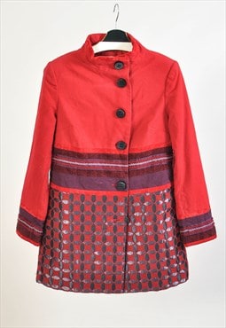 Vintage 00s coat in red