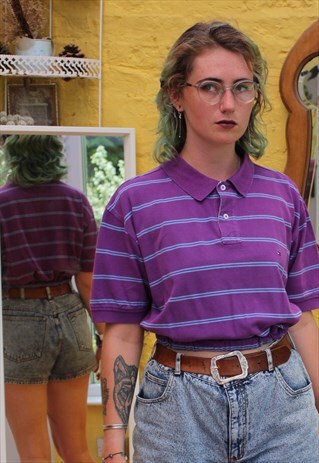 UPCYCLE REWORKED CROPPED TOMMY HILFIGER POLO SIZE XL