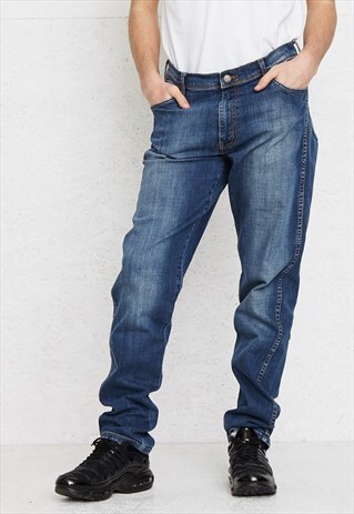 VINTAGE BLUE WRANGLER DENIM JEANS