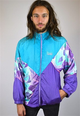 VINTAGE 80'S 'BROOKS ELITE' WINDBREAKER JACKET