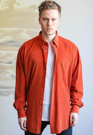 VINTAGE OVERSIZED CORDUROY SHIRT