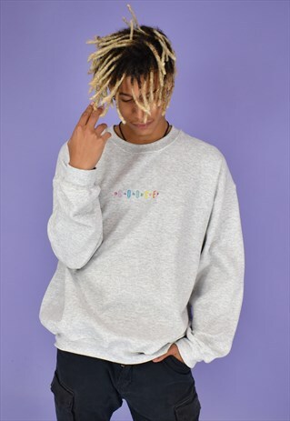 G&G UNISEX ASH ORIGINAL GG SWEAT EM