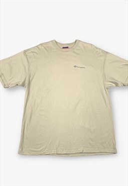 Vintage champion t-shirt beige large BV16683
