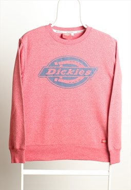 Vintage Dickies Crewneck Spell out Sweatshirt Maroon