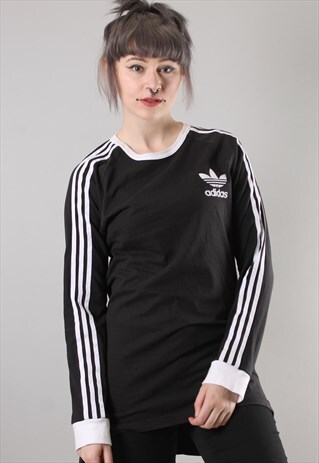 VINTAGE ADIDAS LONG SLEEVE DRESS SHIRT MEDIUM