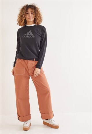 VINTAGE ADIDAS SWEATSHIRT BLACK