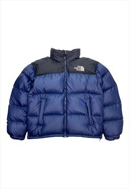 Vintage The North Face 700 Nuptse Puffer Jacket in Navy