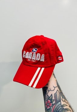 Vintage Canada Embroidered Hat Cap