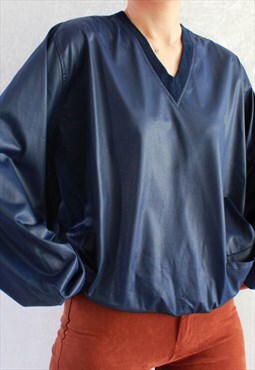 Vintage V neck Top M T362