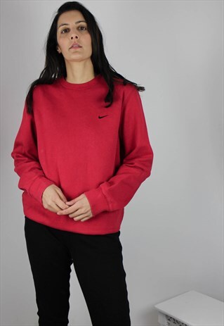 white nike tick jumper