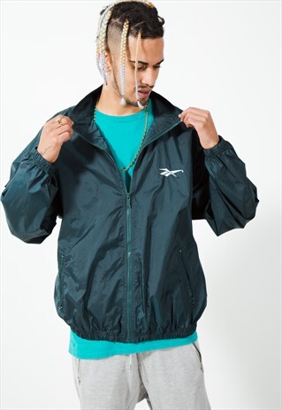 VINTAGE 90S REEBOK RAINCOAT / S3285