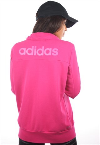 VINTAGE ADIDAS ZIP UP SWEATSHIRT JUMPER
