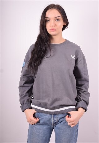 SERGIO TACCHINI WOMENS VINTAGE SWEATSHIRT JUMPER LARGE 90'S