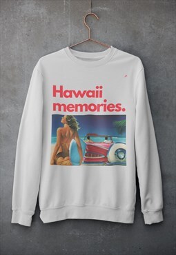 pamela anderson hawaii 90s Sweatshirt sweater Grey