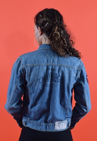 BLUE TOMMY HILFIGER DENIM JACKET