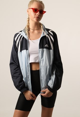 VINTAGE ADIDAS LIGHTWEIGHT SHELL FESTIVAL JACKET