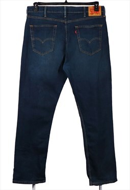 Vintage 90's Levi's Jeans / Pants 514 Denim Slim Fit Navy