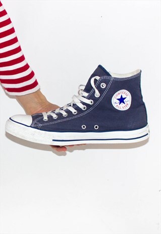 RETRO BLUE HI- TOP CONVERSE UK 11