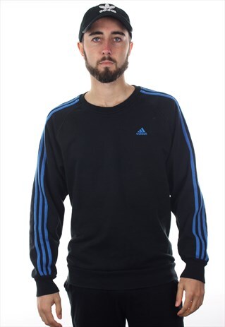 VINTAGE ADIDAS SMALL LOGO SWEATSHIRT JUMPER