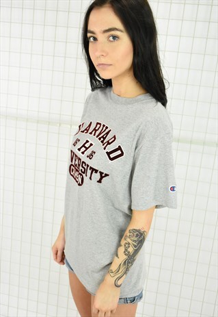 CHAMPION HARVARD UNIVERSITY SPORTS T-SHIRT