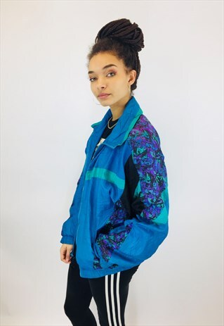 VINTAGE FESTIVAL 80S RAVE WINDBREAKER JACKET
