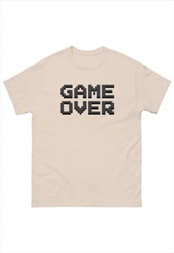 Game over Slogan t-shirt