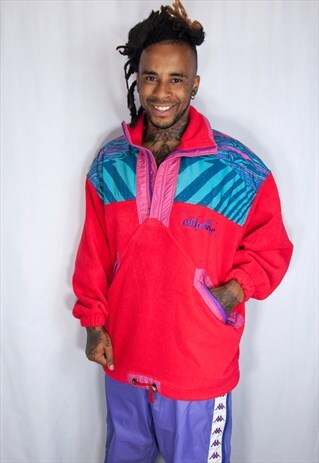 ELLESSE VINTAGE FLEECE JUMPER