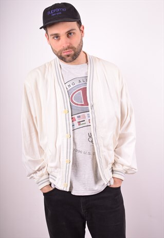 LEVI'S MENS VINTAGE JACKET LARGE WHITE 90S