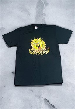 Sun Print Supreme Spell Out T Shirt