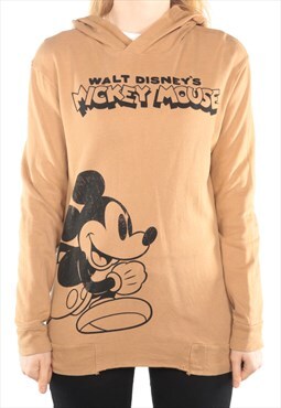 Vintage Disney - Brown Mickey Hoodie - Medium