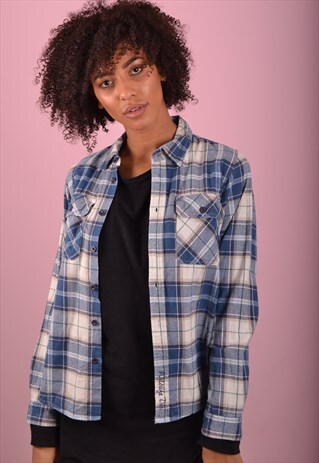BLUE CHECK FLANNEL SHIRT GRS1101
