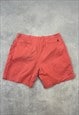 VINTAGE POLO RALPH LAUREN SHORTS PINK CHINO SHORTS 