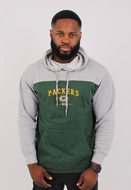 Vintage Men's 90's NFL Green Bay Packers Pullover Hoodie