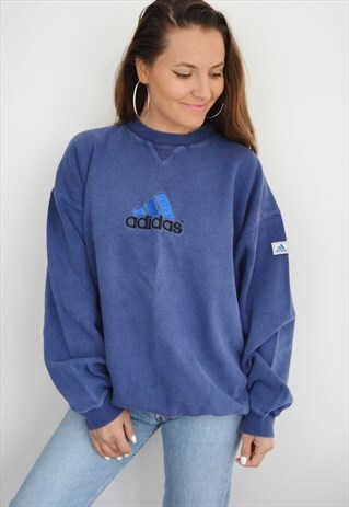 90'S ADIDAS VINTAGE SWEATSHIRT/JUMPER
